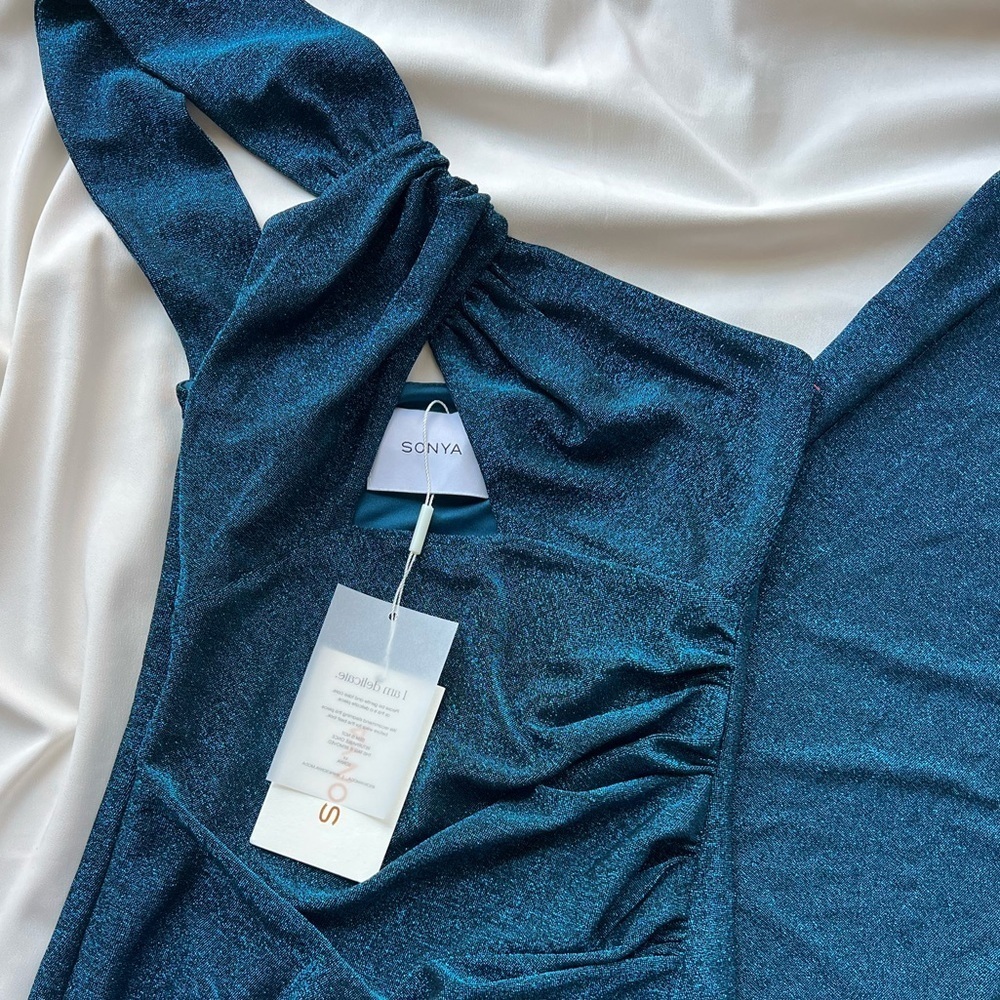 NWT Sonya Moda ACQUAVENA DRESS ✨🐚 - Picture 3 of 9